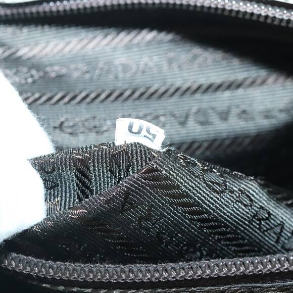 PRADA Hand Bag Enamel Plastic White Clear Silver - Picture 12 of 16